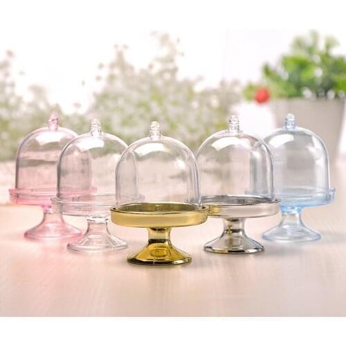 8*6cm Mini Tray Shape Design Wedding Candy Chocolates Snacks Petals Baby Shower Birthday Guests Cookies Gift Box Party Supplies