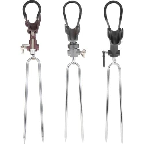 Automatic Fishing Rod Ground Mount Holder Bracket Stand Support Tip-Up Hook Rod Holder Boat Accessories Fishing Pole Kayak