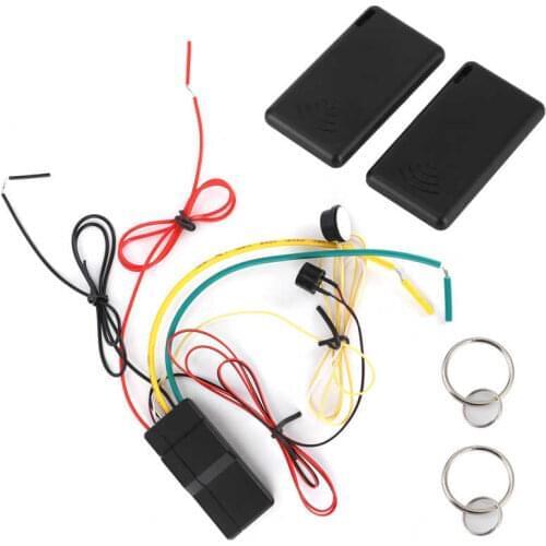 2.4GHZ Engine Immobilizer Anti-Hijacking Alarm System Intelligent Circuit Cut Off Universal for DC12V Vehicles Car Accessories