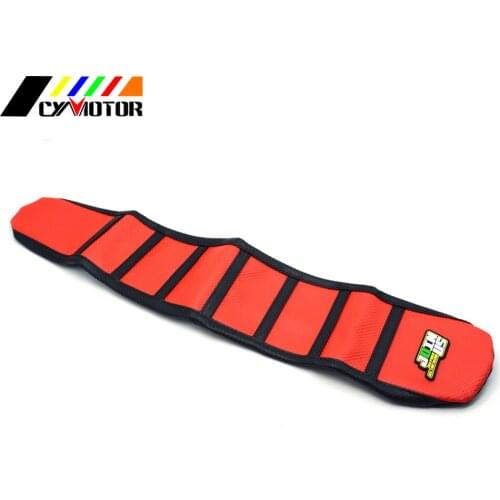 Motorcycle Leather Gripper Soft Seat Cover For HONDA CR85 CR 85 2003 2004 2005 2006 2007 2008 2009 2010 03 04 05 06 07 08 09 10