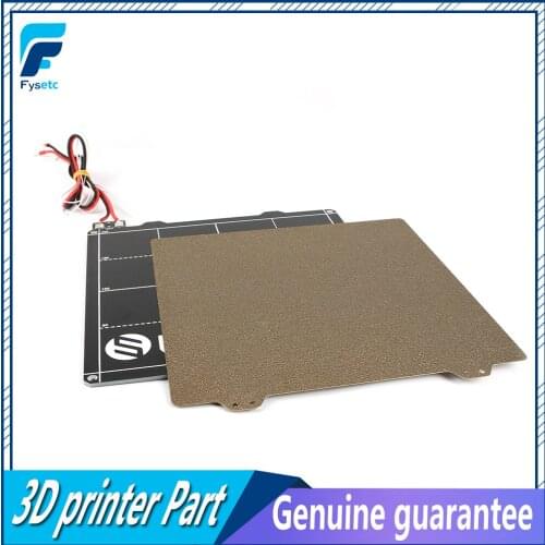 Magnetic Heated Bed 220x220mm + Double Sided Textured Powder Coated PEI Spring Steel Sheet For Anet A8 A6 Wanhao I3 Ender 5