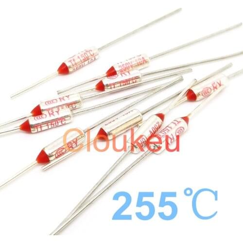 RY Tf 255C 250V10A Metal temperature fuse 255 Centigrade