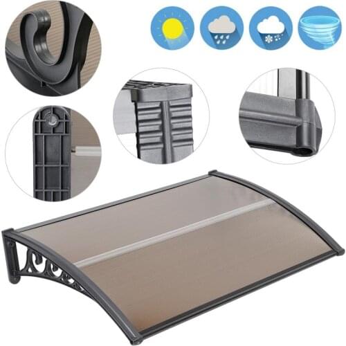 Multi-size Durable Door Canopy Window Awning Door Window Awning For Outdoor Entrance Door-window Canopy Awning Home Accessory
