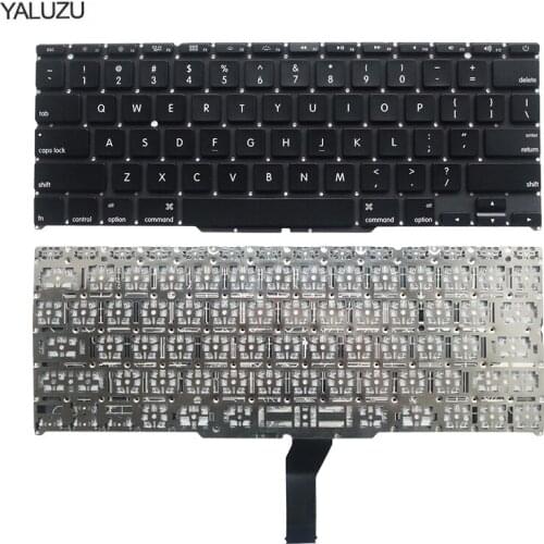 New English Laptop Keyboard For Apple Macbook Air 11" A1370 A1465 MC968 MC969 MD223 MD224 MC505 MC506 US without frame