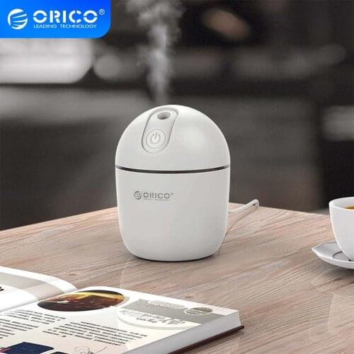 ORICO USB Humidifier 200ml/300ml DC 2.5W USB Cooler 45ml/h Powerful Mist Noise-free 12h Duration For Room/Car/Office