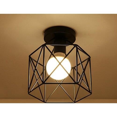 Modern Ceiling Lighting Various Shapes Kitchen Bathroom Living Room Ceiling Light on the Wall Surface Retro Lantern