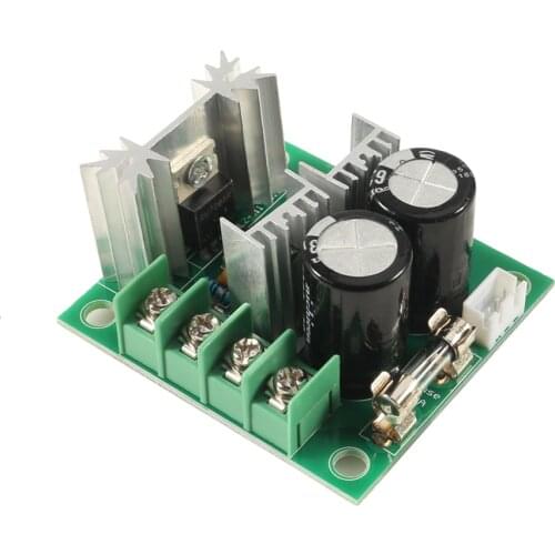 Dc Motor Speed 12v 24v 30v 40v 13khz Auto Pwm Dc Regulator Governor Speed Controller Switch 10a 1000uf External Potentiometer