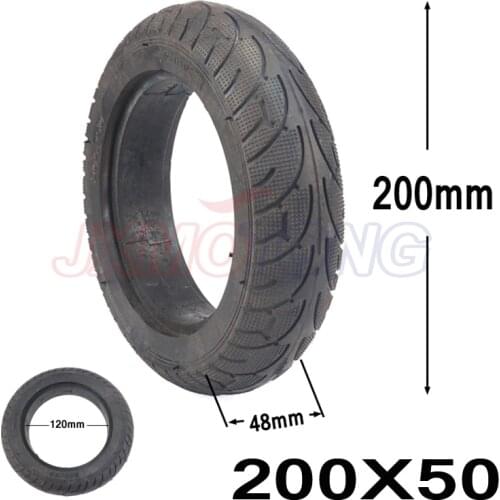 Electric Scooter Tyre With Wheel 8" Scooter 200x50 Tyre Inflation Electric Vehicle Wheel 200x50 solid tires