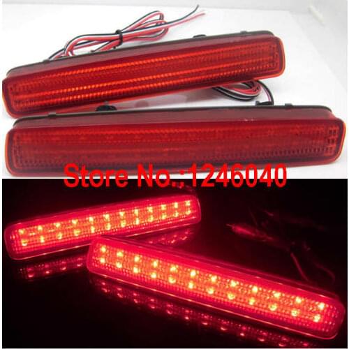 Crystal lens LED Rear bumper reflector light tail lamp stop light brake light for Toyota Spade Esquire NOAH/VOXY 80 Prius 40