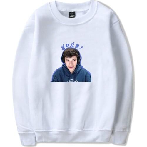 GeorgeNotFound Print Loose Tops Sweater Series Women/Men Clothe Turtlenecks Sweet Style Round collar fleece Streetwear Style