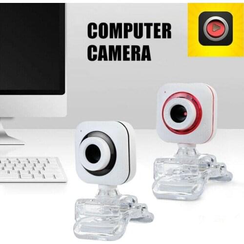 High Precision Camera Webcam 480P Clip Web Cam w/Mic For Laptop PC Computer Desktop Built-in Microphone