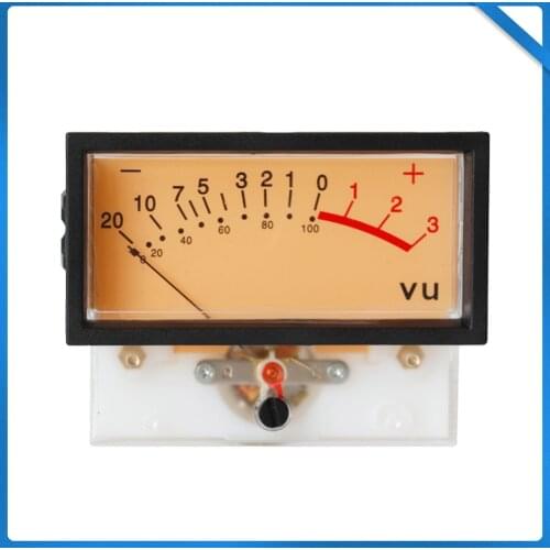 High-precision VU Ammeter DB Meter Power Discharge Flat Meter Mixer Power Meter With Backlight TN-73