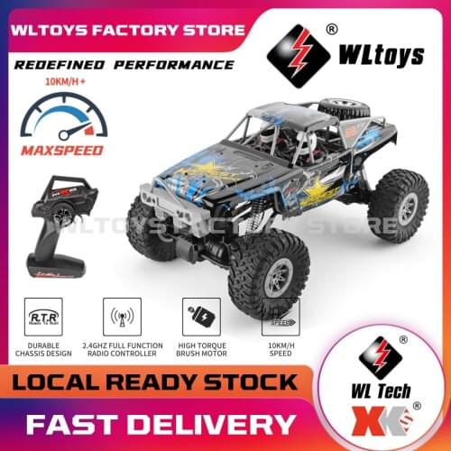 WLtoys 104310 1/10 2.4G RC Car 70km/h High Speed Electric Remote Control Car Drift Off-Road Toys Car For Children Gift