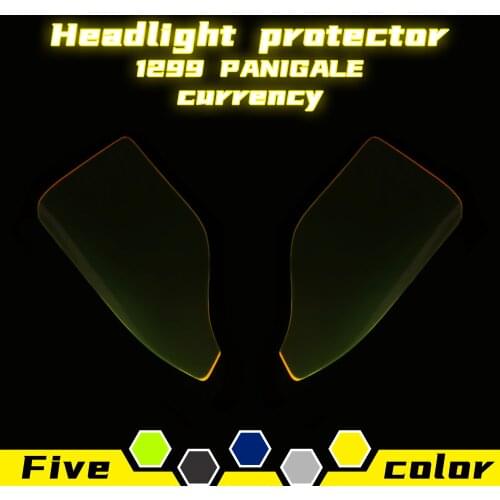 For 899 1199 959 1299 Panigale 2014-2018 2017 2016 Motorcycle Headlight Protector Cover Shield Screen Lens Round lamp protection