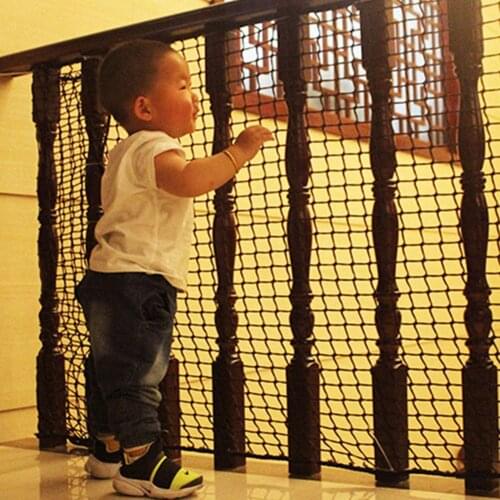 Stairs Protective Nets Barrier Fences Portable Folding Breathable Mesh Fall Prevention Net Protector For Kids Safety Fence