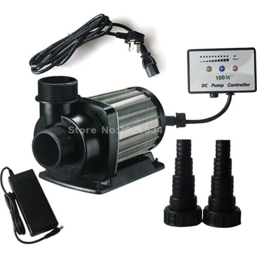 1pc DCT-8000 series variable flow DC aquarium pump marine freshwater controllable sitting water pump
