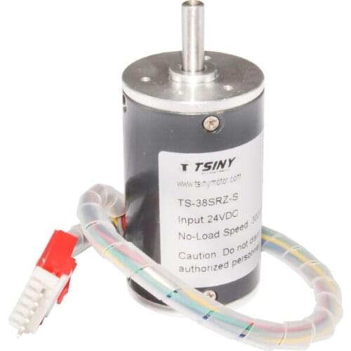 12V DC Brushless Low Noise Motor 24V Adjustable Speed High Number of Revolutions Motor Forward and Reverse Motor Built-in Drive