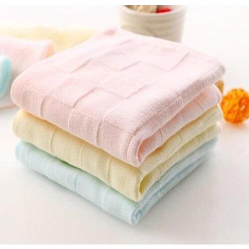 30cm Soft Cotton Absorbent Baby Bath Towel Washcloth Feeding Wipe Face Cloth for baby kids bath face cleasing