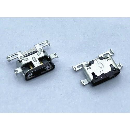 100pcs Micro USB 5pin mini Connector Mobile Charging port For Motorola MOTO Droid Turbo XT1254 Jack Socket Dock