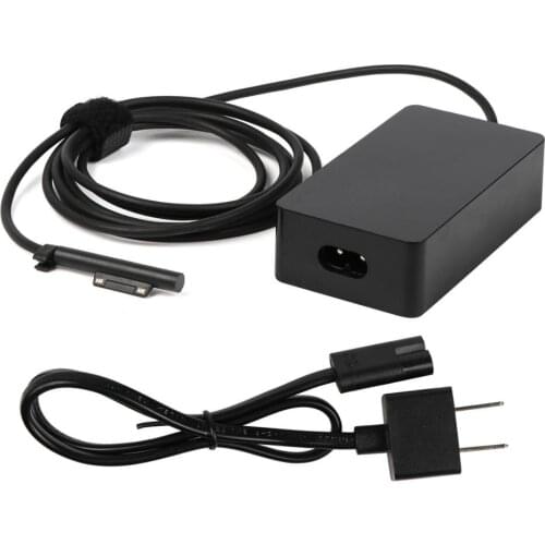 Tablet PC AC Adapter 44W 15V 2.58A Power Supply Laptop Charger for Microsoft Surface Pro 5 / Pro 6 / Pro 4 / Pro3 / Surface Book