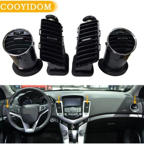 Car Interior Front Dash Center Console Dash Board Air Conditioner Outlet A/C Vents For Chevrolet Cruze J300 Panel Grille Cover