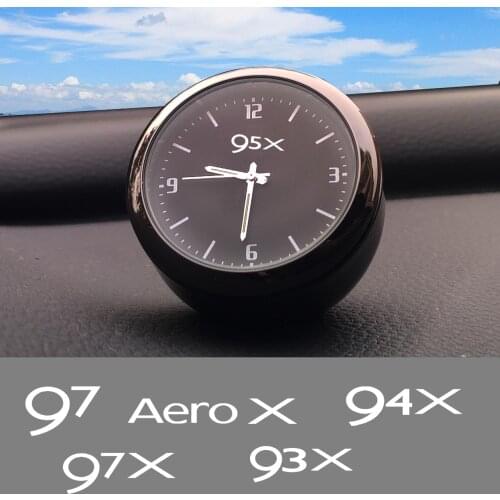 Car decoration clock watch modified car interior electronic quartz For Saab 9-1 9-3X 9-4X 9-5X 9-7X 900S AEROX car accessories