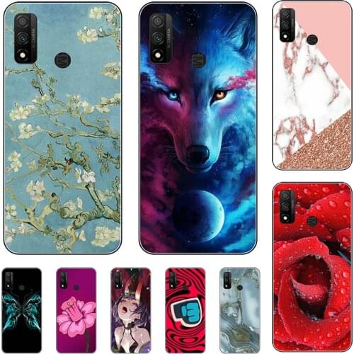 For Huawei P Smart 2020 Case 6.21" Silicone Soft Back Cover Phone Case For Huawei P Smart 2019 Z 2020 2018 Pro Plus Coque