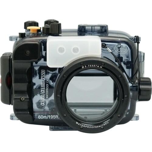 Seafrogs 40m/130ft Underwater Camera Housing Case For Sony A6000 A6300 A6500 Camera