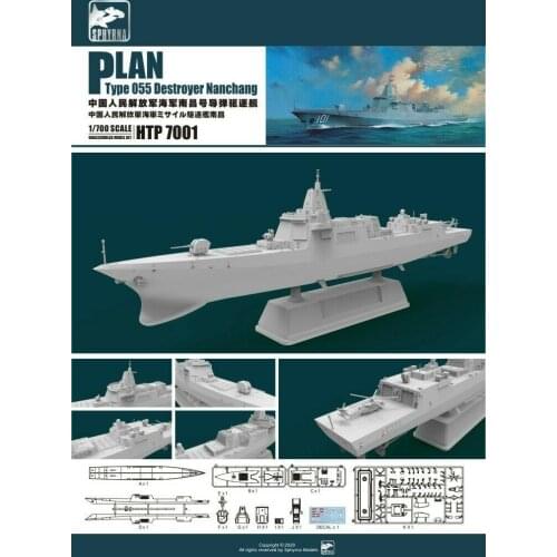 FLYHAWK HTP7001 1/700 PLAN TYPE 055 DESTROYER NANCHANG
