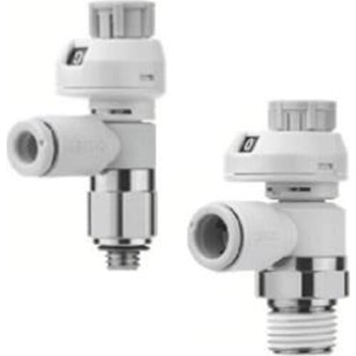 AS1201FS-M5-04 AS1201FS-M5-06 AS2201FS-01-06S AS2201FS-02-06S AS2201FS-02-08S SMC Joint Fittings Speed Controller AS Series