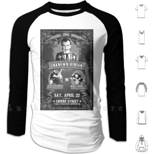 Unknown Hinson Poster Hoodie Long Sleeve Tremors Midget Wrestling