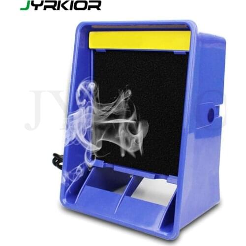 Jyrkior 110/220V Solder Smoke Absorber Remover Fume Extractor Air Filter Fan For Soldering