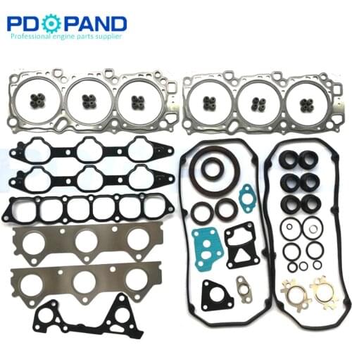 6G74 V45 New Overhaul Rebuilding Gasket Kit MD975370 for Mitsubishi SHOGUN II V3W, V2W, V4W 3.5 V6 24V V25W V45W 3497cc