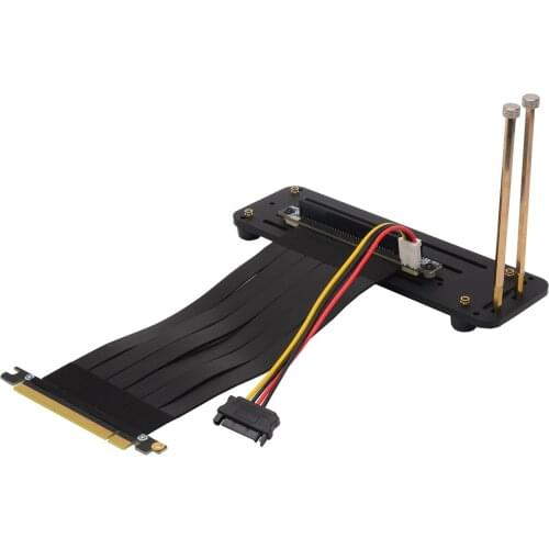 PCIe 3.0 16x Graphics Card Riser Extension Cable PCI E X16 Vertical GPU Base Board For RTX 3090 3060 3070 3080 2060 ETH Mining
