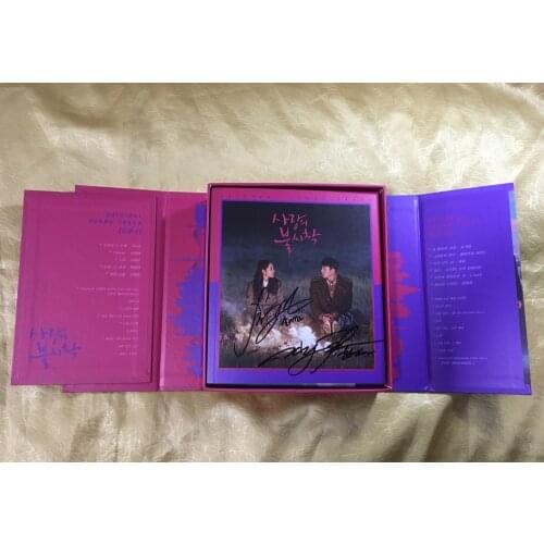 Signed Crash Landing on You Hyun Bin Son Ye Jin autographed OST K-POP 032020