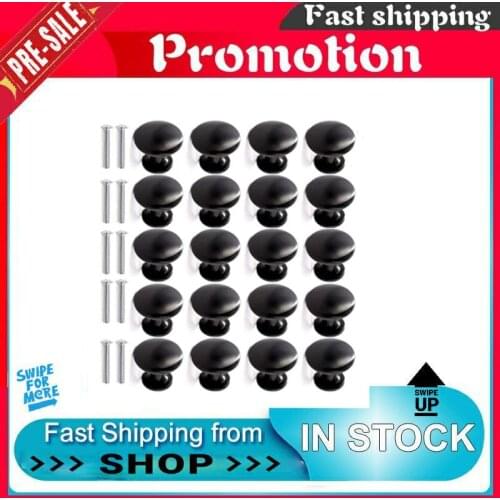 20pcs Drawer Knobs Furniture Knobs Drawer Handles Furniture Handle With Round Plate Top For Cupboard Drawer Kitchen