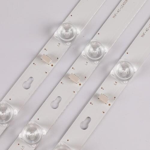 LED Backlight strip 8 lamp For TCL 40"TV L40F3303B L40F3301B L40F3800A TOT_40F3800_3X8_3030C-V1 LVF400SS0TE2V2 LED40D2710B