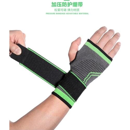 Ultrathin Breathable Mens Wristband Arthritis Wrist Wraps Brace Sleeve Support Glove Elastic Fitness Palm Basketbol Bileklik