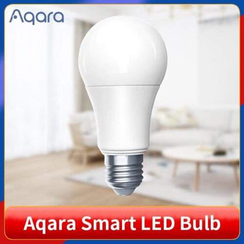 1-4 Items Aqara Smart Led Lamp Zigbee 9W E2700K-6500K White Color Smart Remote Control Led Lamp Light For Xiaomi Mi Home Mihome