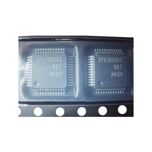 20PCS TPA3008D2PHPR QFP48 TPA3008D2PHPT QFP-48 TPA3008D2PHP TPA3008D2 3008 audio amplifier New and original