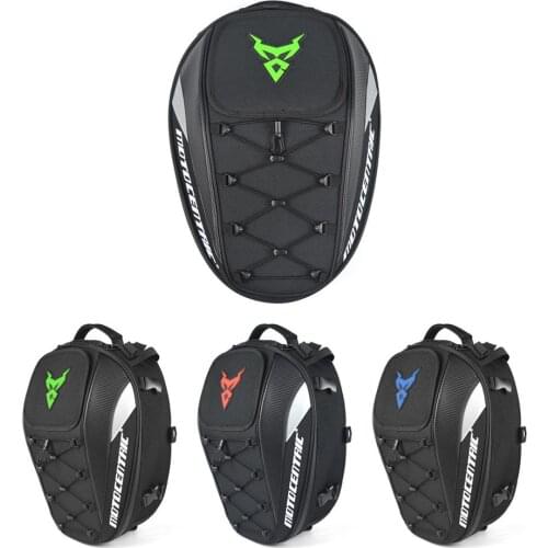 2021 Brand New Waterproof Motorcycle Tail Bag Multifunction Motorcycle Rear Seat Bag High Capacity Motorcycle Rider Backpack