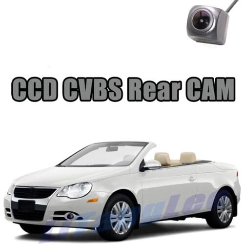 Car Rear View Camera CCD CVBS 720P For Volkswagen VW EOS 2006~2009 Reverse Night Vision WaterPoof Parking Backup CAM
