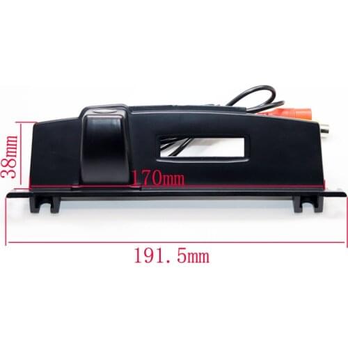 For Nissan Tiida 2008 camera CCD HD Car Rear View Back Reversing Reverse Camera 170 Degrees Waterproof Nightvision