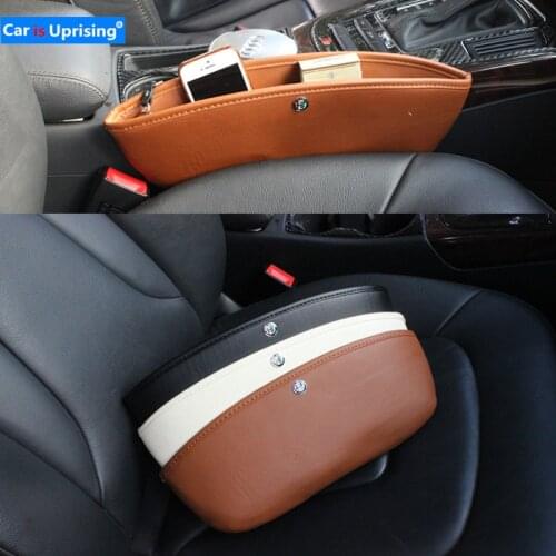 Car Seat Gap Cup Slit Holder Storage Organizer Box Styling For Alfa Romeo Giulia 147 156 159 166 4C Giulietta Stelvio