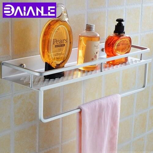 BAIANLE Storage Baskets for Bathroom Counter Shelves Kitchen Baskets for Hanging Toilet Storage Mounted with Towel Bar Modern