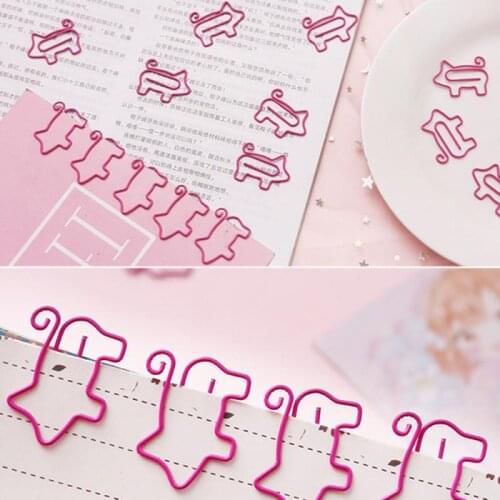Paper Clips Notebook Memo Pad Filing Bookmark Binder Paperclips Student Office Accessories Binding School Supplies Stationary