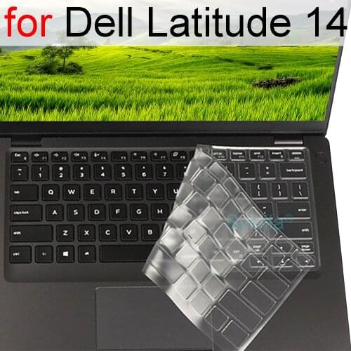 Keyboard Cover for Dell Latitude 13 14 7285 7389 7400 7350 7390 2 in 1 Rugged Protector Skin Film Case Accessory Silicone