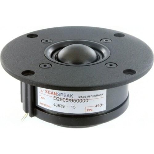 Hf-235 HiFi Speakers 1iinch Textile Dome Diaphragm Tweeter Unit /d2905950000/ 6 Ohm 90db 460w