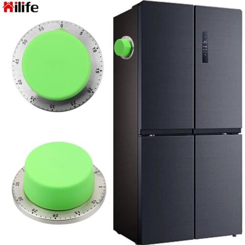 Kitchen Timer with Magnetic Base Cooking Tools Kitchen Gadgets 60 Minutes Kitchen Timer Stainless Steel Kitchen Timer Clock