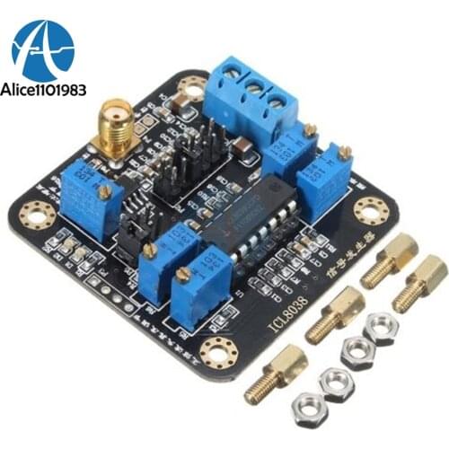 ICL8038 Low-Frequency Signal Generator Module DC5V To 12V Sine Square Triangle Wave Board 50x50mm Modules